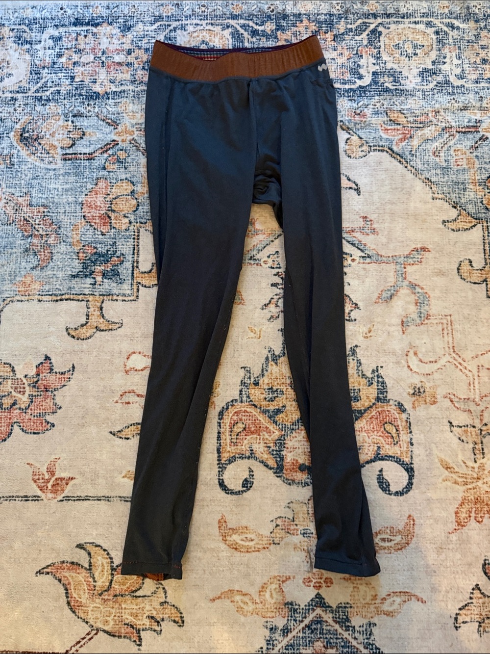 Janji Men's Black Joggers with Brown Waistband
